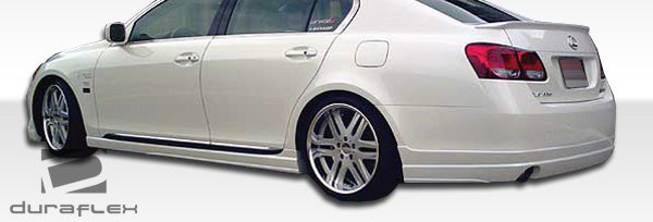 2006-2007 Lexus GS Series GS300 GS350 GS430 GS450 GS460 Duraflex R-Sport Body Kit - 4 Piece - Includes R-Sport Front Lip Under Spoiler Air Dam (103978) R-Sport Rear Lip Under Spoiler Air Dam (103980) R-Sport Side Skirts Rocker Panels (103979)