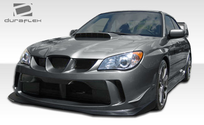 2006-2007 Subaru Impreza Duraflex Z-Speed Body Kit - 4 Piece - Includes Z-Speed Front Bumper Cover (104166) Z-Speed Side Skirts Rocker Panels (104167) Z-Speed Rear Bumper Cover (104168)
