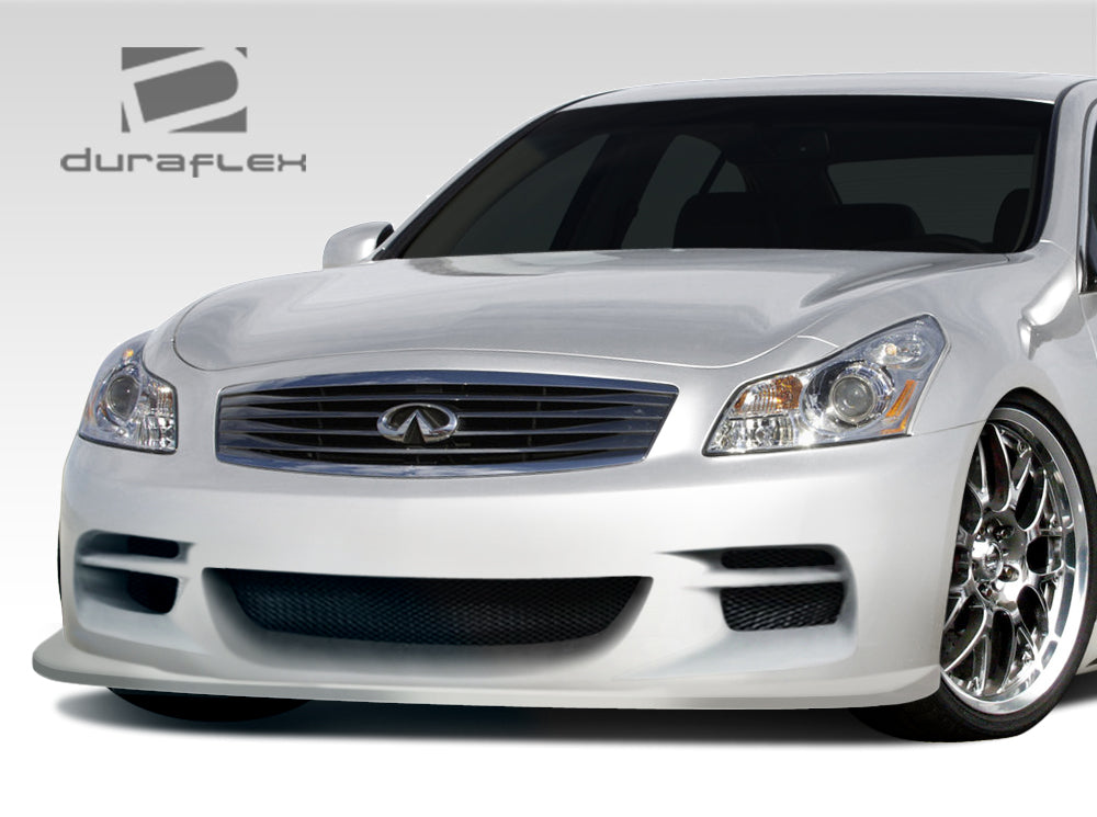 2007-2009 Infiniti G Sedan G25 G35 G37 Duraflex TS-1 Body Kit - 4 Piece - Includes TS-1 Front Bumper Cover (107672) Elite Side Skirts Rocker Panels (107667) Elite Rear Bumper Cover (107668)