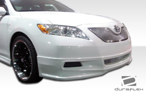 2007-2009 Toyota Camry Duraflex Racer Body Kit - 4 Piece - Includes Racer Front Lip Under Spoiler Air Dam (103472) Racer Side Skirts Rocker Panels (103473) Racer Rear Lip Under Spoiler Air Dam (103474)