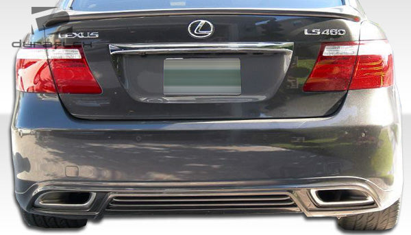2007-2009 Lexus LS Series LS460 Duraflex W-1 Body Kit (short wheelbase) - 4 Piece - Includes W-1 Front Lip Under Spoiler Air Dam (105671) W-1 Side Skirts Rocker Panels (105672) W-1 Rear Lip Under Spoiler Air Dam (105673)