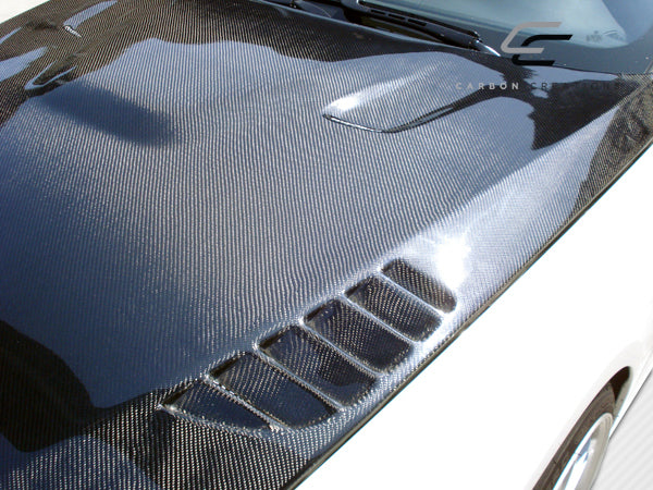 2007-2010 BMW 3 Series E92 2dr E93 Convertible Carbon Creations Executive Hood - 1 Piece