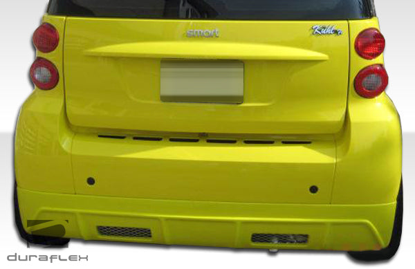 2008-2012 Smart ForTwo Duraflex FX Rear Lip Under Spoiler Air Dam - 1 Piece