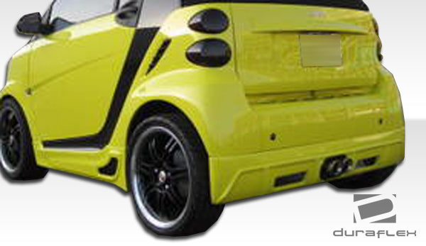 2008-2012 Smart ForTwo Duraflex FX Body Kit - 4 Piece - Includes FX Front Lip Under Spoiler Air Dam (105667) FX Side Skirts Rocker Panels (105668) FX Rear Lip Under Spoiler Air Dam (105669)