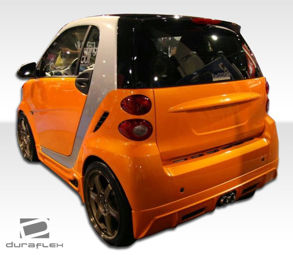 2008-2012 Smart ForTwo Duraflex FX Body Kit - 4 Piece - Includes FX Front Lip Under Spoiler Air Dam (105667) FX Side Skirts Rocker Panels (105668) FX Rear Lip Under Spoiler Air Dam (105669)
