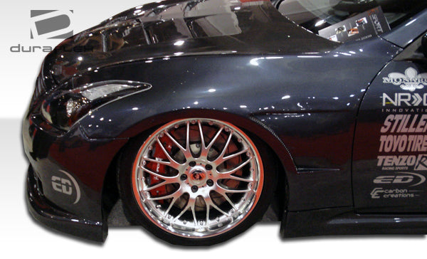 2008-2015 Infiniti G Coupe G37 Q60 Duraflex GT Concept Fenders - 2 Piece