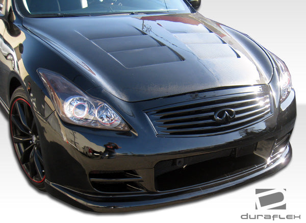 2008-2015 Infiniti G Coupe G37 Q60 Duraflex GT Concept Body Kit - 4 Piece - Includes GT Concept Front Bumper Cover (104675) GT Concept Rear Bumper Cover (104677) GT Concept Side Skirts Rocker Panels (104676)