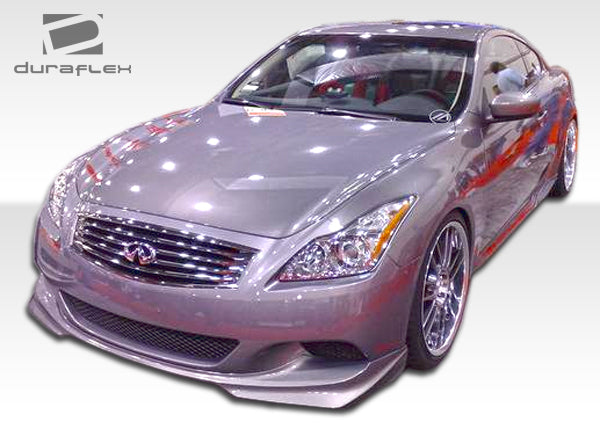 2008-2015 Infiniti G Coupe G37 Duraflex J-Spec Body Kit (sport models only) - 4 Piece - Includes J-Spec Front Lip Under Spoiler Air Dam (106122) GT Concept Side Skirts Rocker Panels (104676) GT Concept Rear Bumper Cover (104677)
