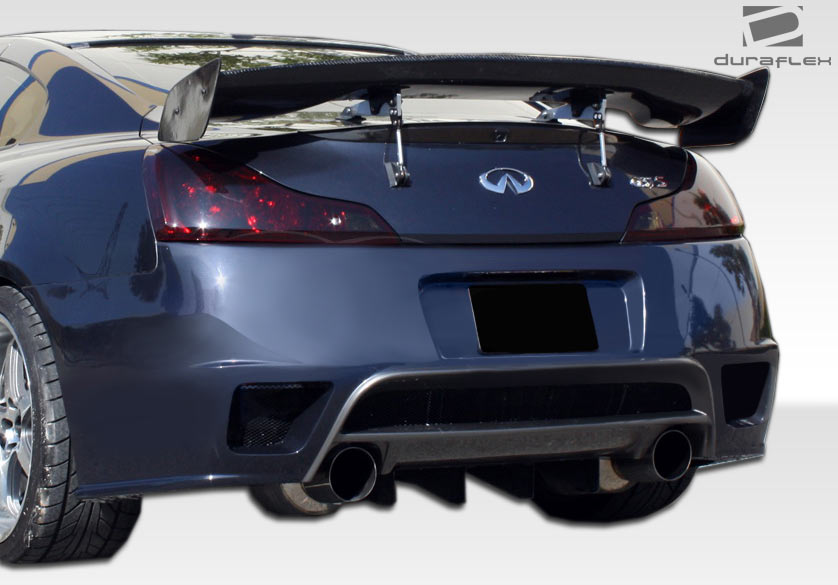 2008-2015 Infiniti G Coupe G37 Q60 Duraflex GT-R Body Kit - 4 Piece - Includes GT-R Front Bumper Cover (107042) GT-R Side Skirts Rocker Panels (107043) GT-R Rear Bumper Cover (107044)