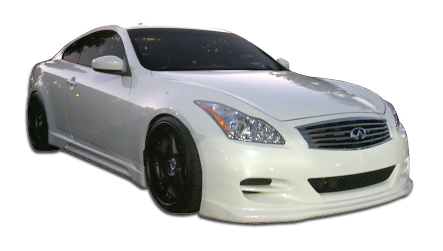 2008-2015 Infiniti G Coupe G37 Q60 Convertible Duraflex TS-1 Body Kit - 4 Piece - Includes TS-1 Front Bumper Cover (106421) TS-1 Side Skirts Rocker Panels (106422) Elite Rear Bumper Cover (108240)
