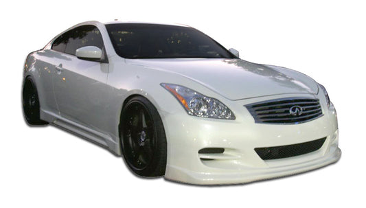 2008-2015 Infiniti G Coupe G37 Q60 Convertible Duraflex TS-1 Body Kit - 4 Piece - Includes TS-1 Front Bumper Cover (106421) TS-1 Side Skirts Rocker Panels (106422) Elite Rear Bumper Cover (108240)