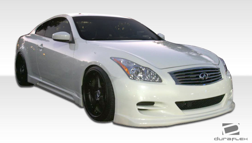2008-2015 Infiniti G Coupe G37 Q60 Duraflex TS-1 Body Kit - 4 Piece - Includes TS-1 Front Bumper Cover (106421) TS-1 Side Skirts Rocker Panels (106422) TS-1 Rear Bumper Cover (106423)