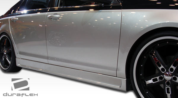 2008-2012 Chevrolet Malibu Duraflex Racer Side Skirts Rocker Panels - 2 Piece