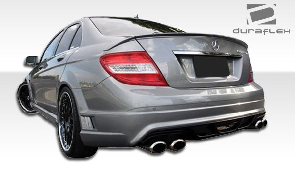 2008-2011 Mercedes C Class W204 Duraflex W-1 Body Kit - 6 Piece - Includes W-1 Front Bumper Cover (106105) W-1 Side Skirts Rocker Panels (106106) W-1 Rear Bumper Cover (106107) W-1 Fenders (108248)