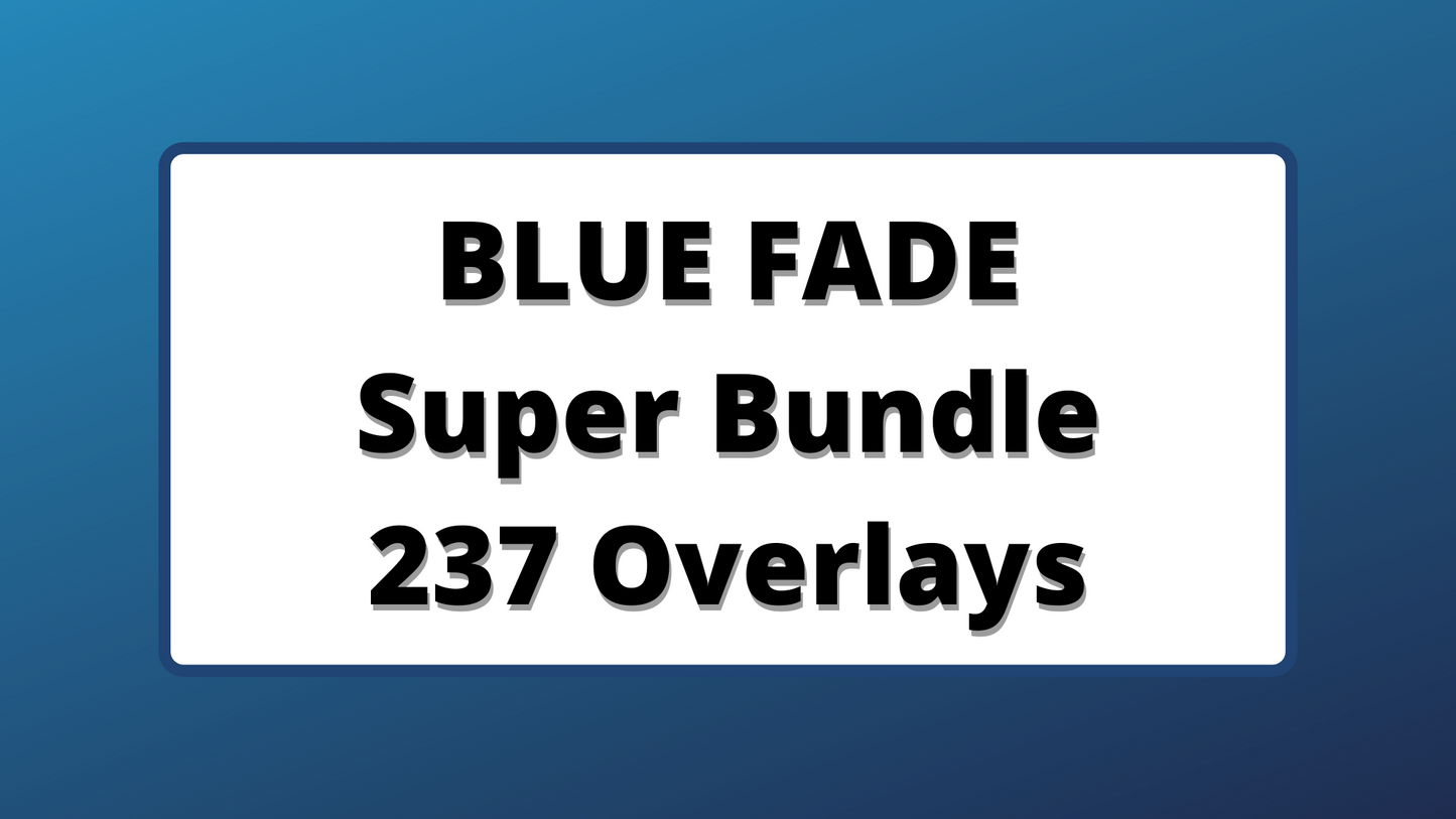 MEGA BUNDLE - 1,659 Overlays