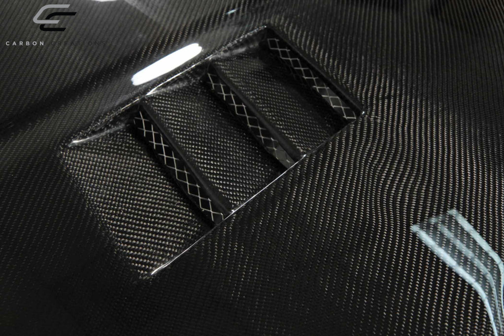 2003-2006 Nissan 350Z Z33 Carbon Creations Dritech JGTC Hood - 1 Piece