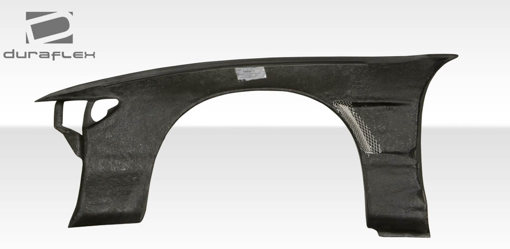 1989-1994 Nissan 240SX S13 Duraflex Silvia S13 Conversion Type U Kit - 4 Piece - Includes S13 Conversion Type U Front Bumper Cover (104589)S13 Conversion M-1 Sport Fenders (100877) S13 Conversion M-1 Sport Hood (102203)