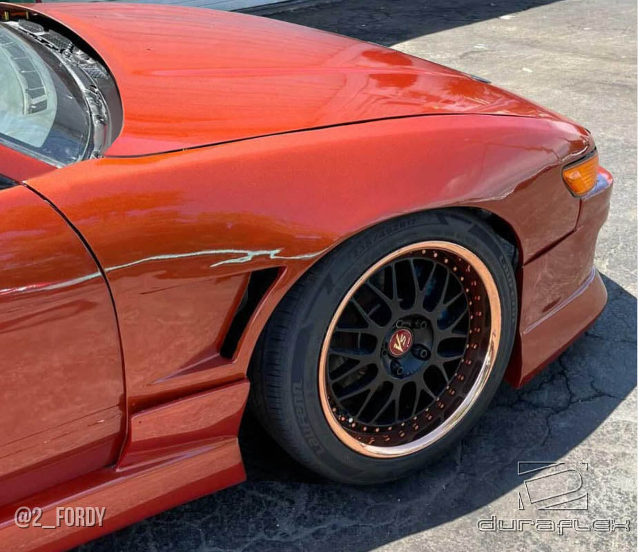 1989-1994 Nissan Silvia S13 Duraflex M-1 Sport Fenders - 2 Piece