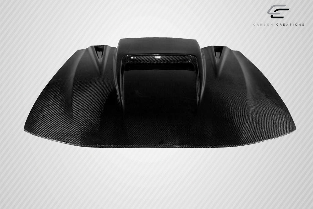 1999-2004 Ford Mustang Carbon Creations Spyder 3 Hood - 1 Piece