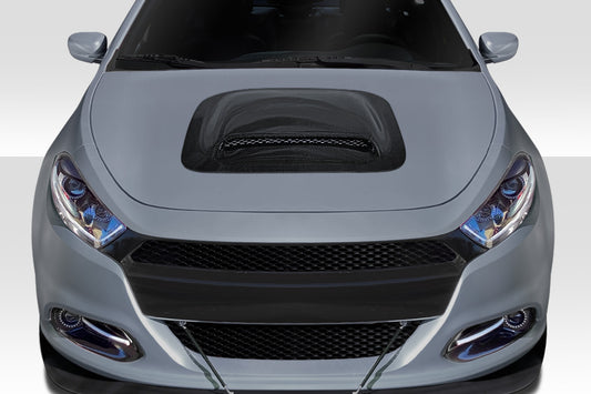 Universal Carbon Creations Hood / Roof Scoop Type 2 - 1 Piece