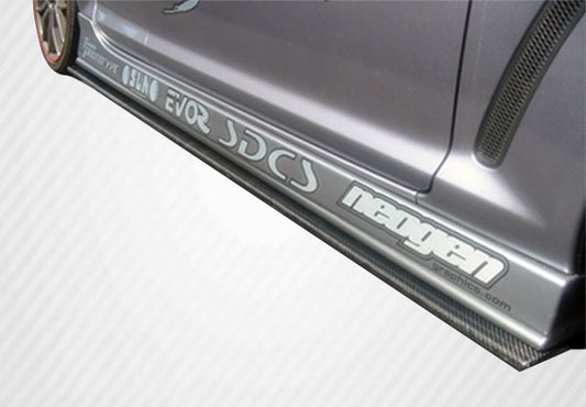 Universal Carbon Creations Side Skirt Splitters - 2 Piece