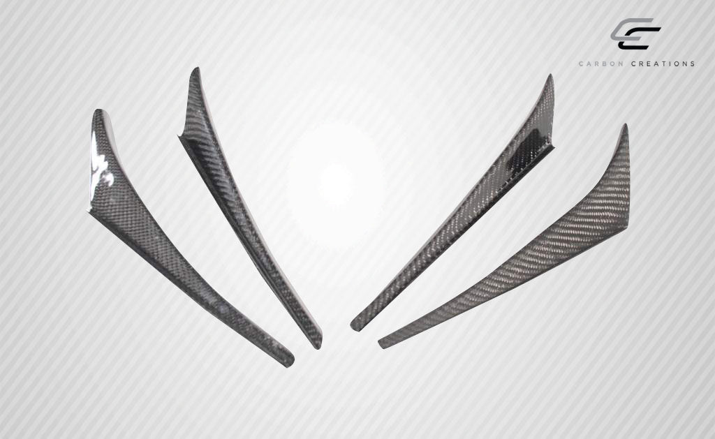 Universal Carbon Creations Type 1 Fuel Canards - 4 Piece