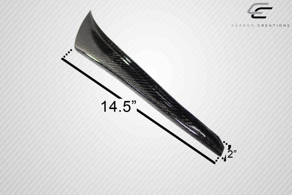 Universal Carbon Creations Type 1 Fuel Canards - 4 Piece