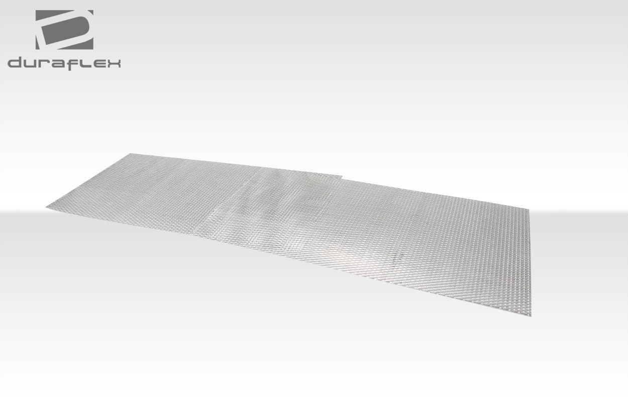 Diamond Cut Mesh Grille (silver) - 2 Piece