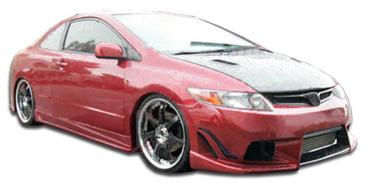 2006-2011 Honda Civic 2DR Duraflex Sigma Body Kit - 4 Piece - Includes Sigma Front Bumper Cover (104694) Sigma Rear Bumper Cover (104696) Sigma Side Skirts Rocker Panels (104695)