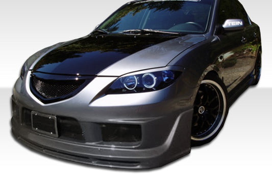 2004-2009 Mazda 3 4DR Duraflex K-2 Body Kit - 4 Piece - Includes K-2 Front Bumper Cover (104902) I-Spec Rear Bumper Cover (104480) I-Spec Side Skirts Rocker Panels (104481)