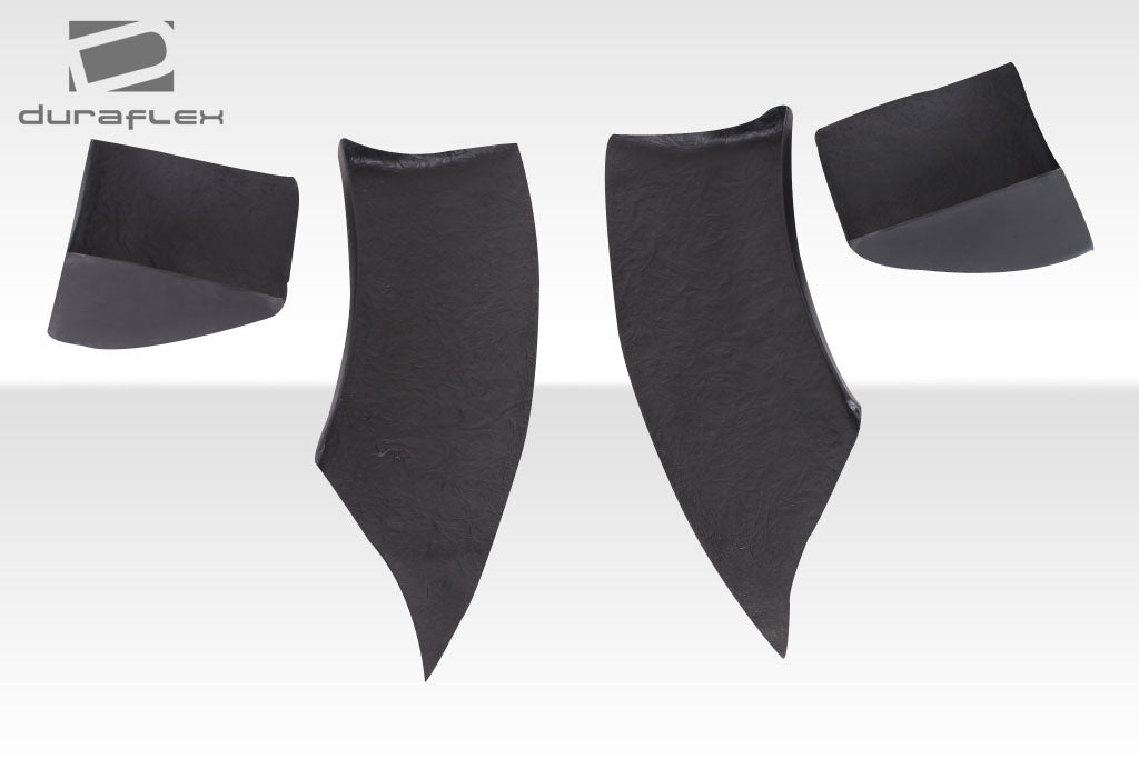 2003-2006 Porsche Cayenne Duraflex G-Sport Wide Body Rear Fender Flares - 6 Piece