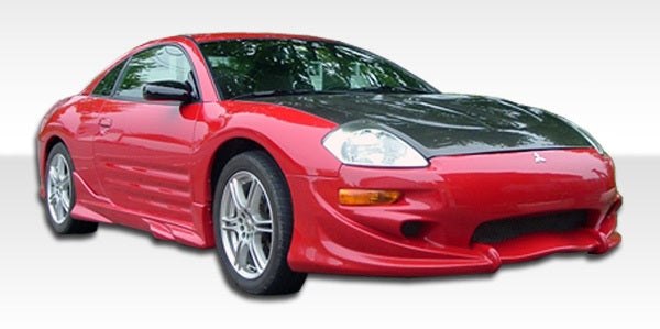 2000-2005 Mitsubishi Eclipse Duraflex Xplosion Body Kit - 4 Piece - Includes Xplosion Front Bumper Cover (100129) Xplosion Side Skirts Rocker Panels (105575) Xplosion Rear Bumper Cover (105576)