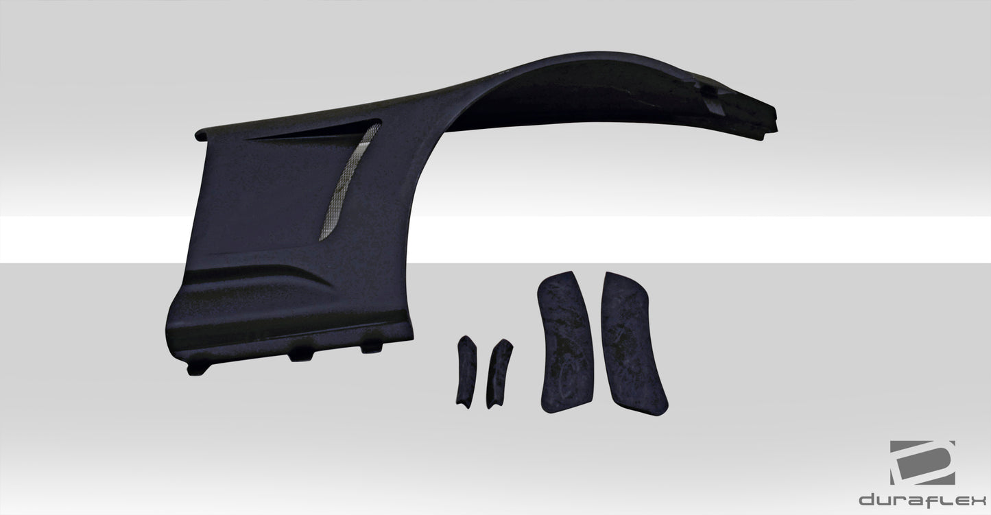 2000-2009 Honda S2000 Duraflex A-Sport Front Fenders - 6 Piece