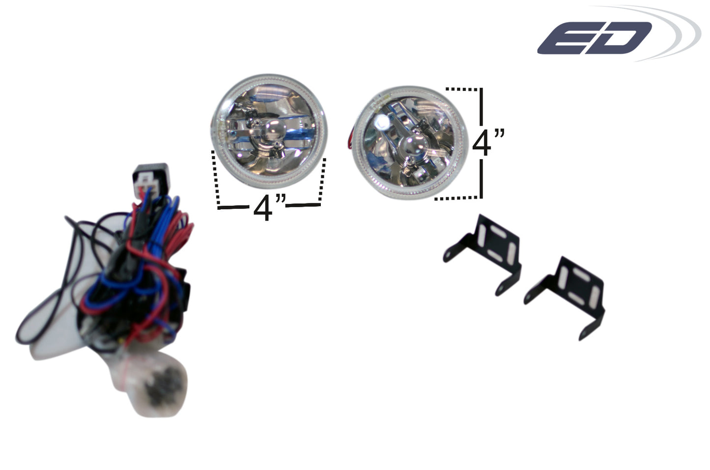 Fog Lights - Large - 2 Piece