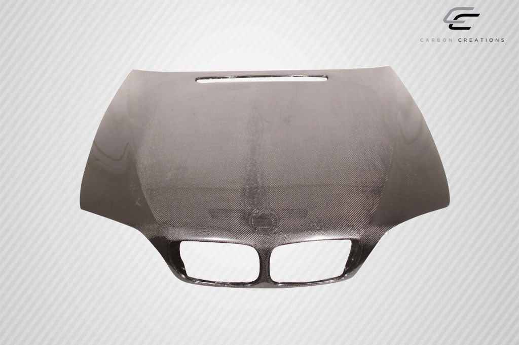 2002-2005 BMW 3 Series E46 4DR Carbon Creations OEM Look Hood - 1 Piece