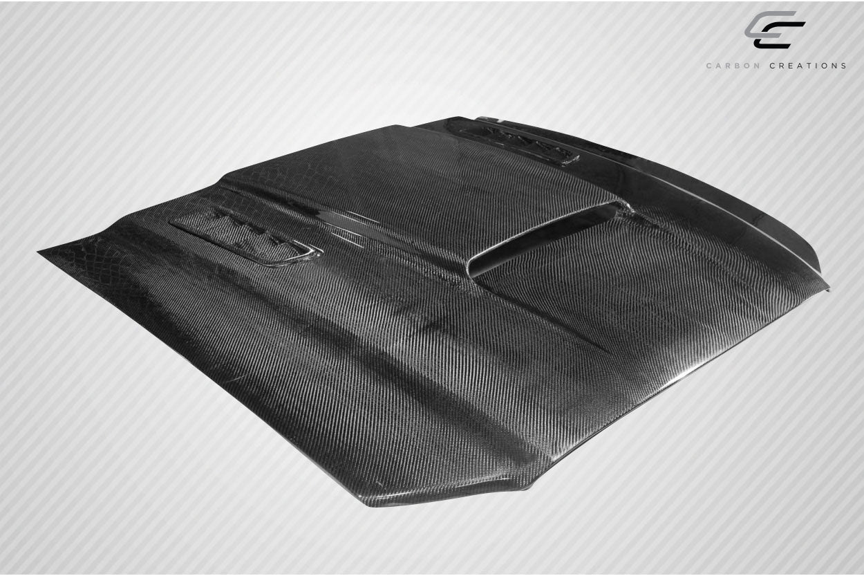 2013-2014 Ford Mustang / 2010-2014 Mustang GT500 Carbon Creations CVX Hood - 1 Piece
