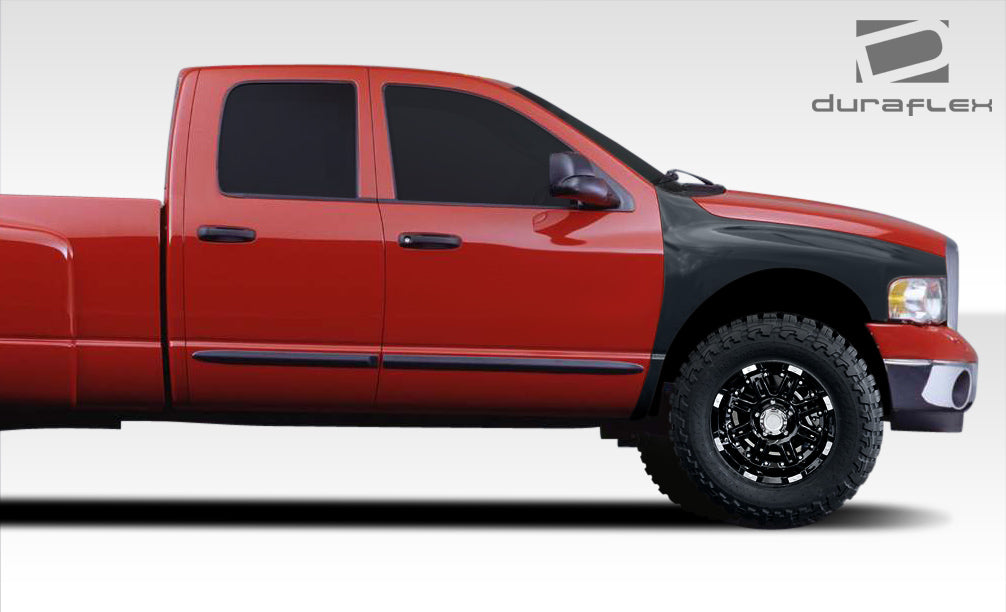 2002-2005 Dodge Ram Duraflex 4.5" Off Road Bulge Front Fenders - 2 Piece