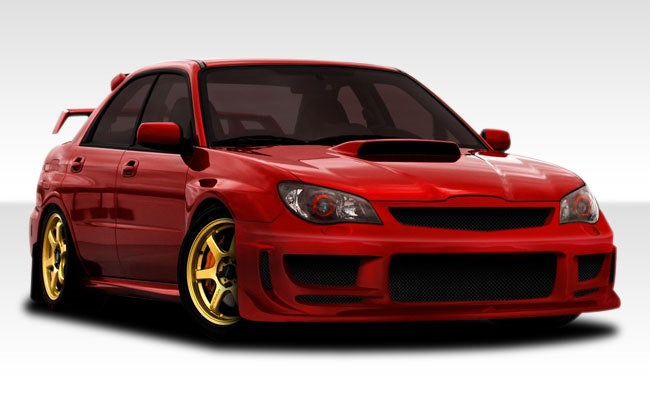 2006-2007 Subaru Impreza Duraflex Harmon Body Kit - 4 Piece - Includes Harmon Front Bumper Cover (106973) Z-Speed Side Skirts Rocker Panels (104167) Z-Speed Rear Bumper Cover (104168)