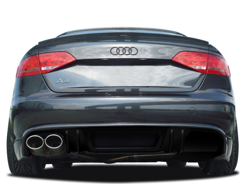 2009-2012 Audi A4 B8 4DR R-1 Rear Diffuser - 1 Piece