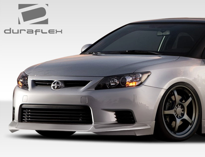 2011-2013 Scion tC Duraflex X-5 Body Kit - 5 Piece - Includes X-5 Front Lip Under Spoiler Air Dam (107596) X-5 Side Skirts Rocker Panels (107598) X-5 Rear Add On Bumper Spat Extensions (107600)