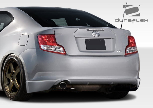 2011-2013 Scion tC Duraflex X-5 Body Kit - 5 Piece - Includes X-5 Front Lip Under Spoiler Air Dam (107596) X-5 Side Skirts Rocker Panels (107598) X-5 Rear Add On Bumper Spat Extensions (107600)