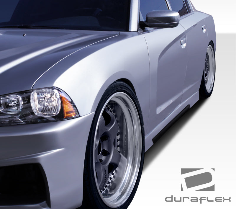 2011-2021 Dodge Charger Duraflex Circuit Side Skirts Rocker Panels - 2 Piece