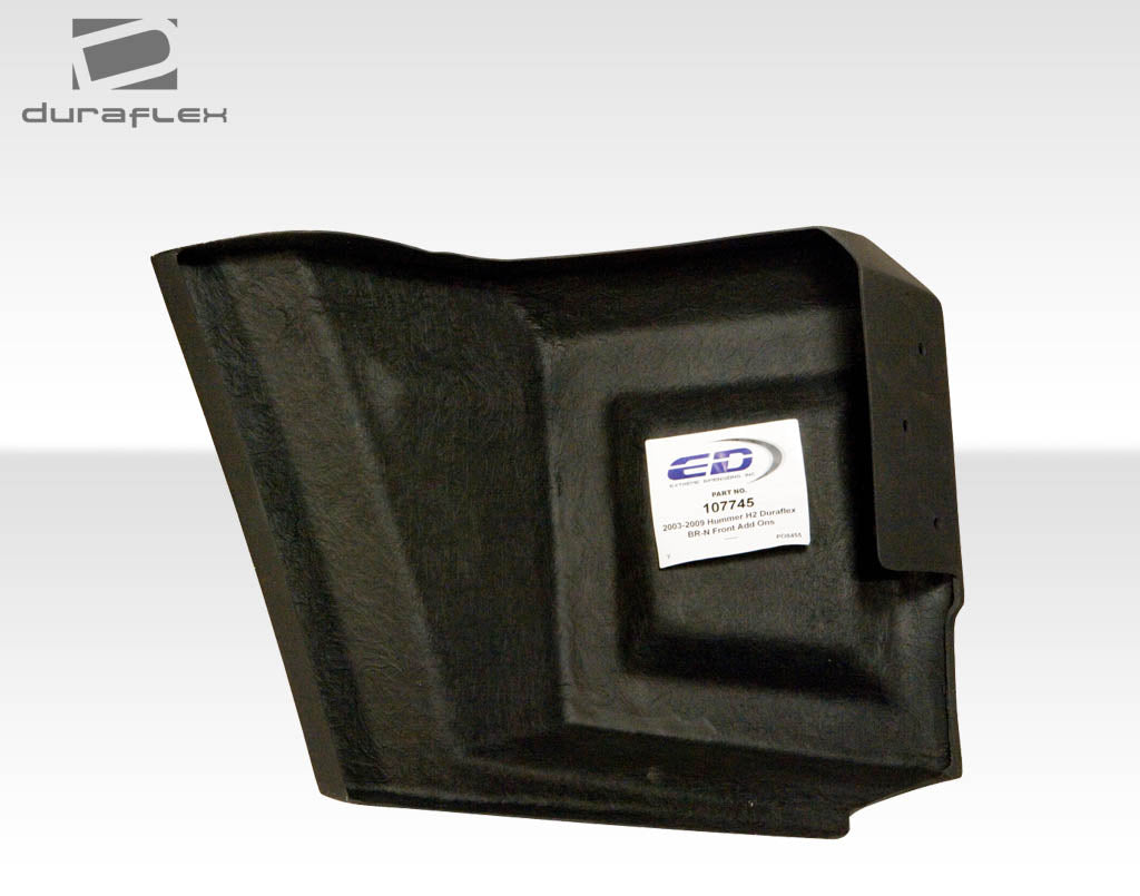 2003-2009 Hummer H2 Duraflex BR-N Body Kit - 9 Piece - Includes BR-N Front Add On Bumper Spat Extensions (107745) BR-N Rear Add On Bumper Spat Extensions (107746) BR-N Fenders (107747)