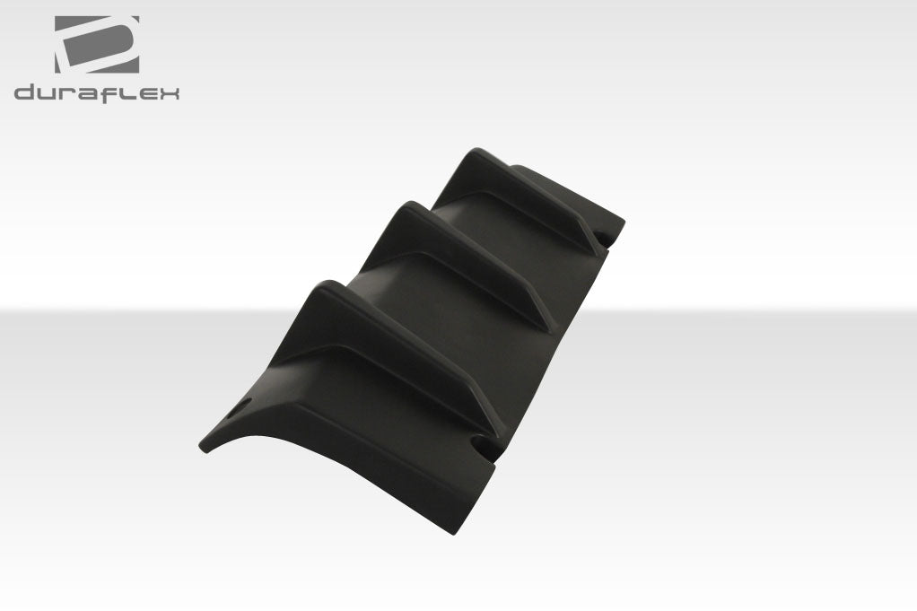 2010-2016 Hyundai Genesis Coupe 2DR Duraflex TP-R Rear Lip Under Spoiler Air Dam with Diffuser - 3 Piece