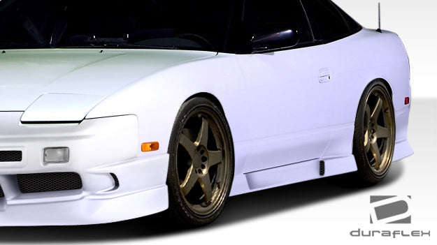 1989-1994 Nissan 240SX S13 HB Duraflex GT-1 Body Kit - 4 Piece - Includes GT-1 Front Bumper Cover (107819) GT-1 Side Skirts Rocker Panels (107820) GT-1 HB Rear Bumper Cover (107821)