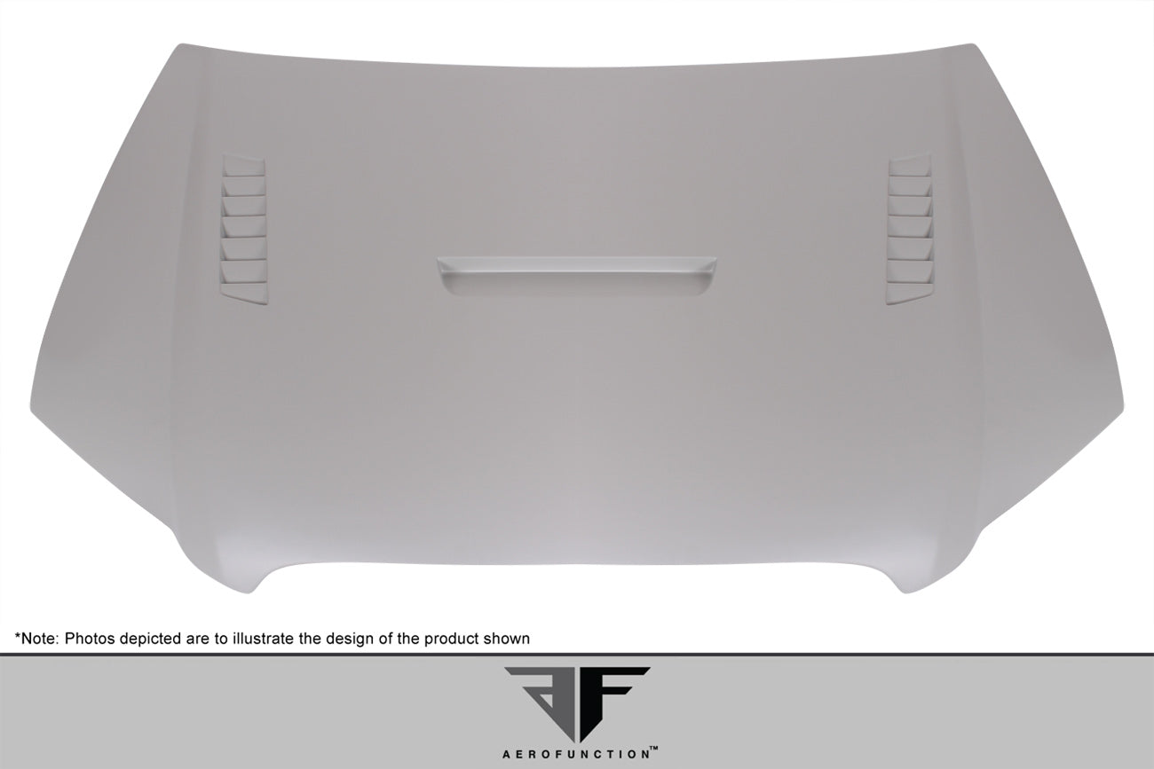 2006-2008 Audi A4 S4 B7 AF-1 Hood ( GFK ) - 1 Piece