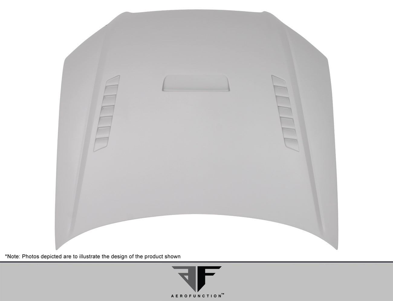 2006-2008 Audi A4 S4 B7 AF-1 Hood ( GFK ) - 1 Piece