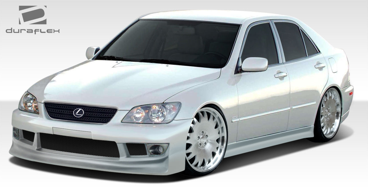 2000-2005 Lexus IS Series IS300 Duraflex V-Speed 2 Body Kit - 4 Piece - Includes V-Speed 2 Front Bumper Cover (107766) V-Speed 2 Side Skirts Rocker Panels (107767) C-1 Rear Bumper Cover (100105)