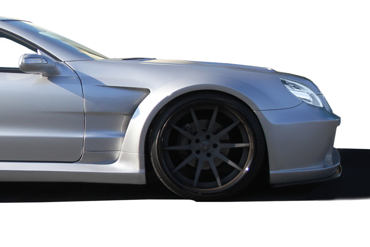 2003-2012 Mercedes SL Class R230 AF Signature 2 Series Wide Body Conversion Front Fenders ( GFK ) - 2 Piece