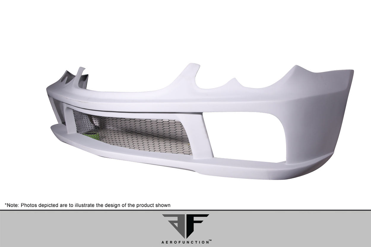 2003-2008 Mercedes SL Class R230 AF Signature 1 Series Wide Body Conversion Front Bumper Cover ( GFK ) - 1 Piece